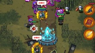 ドット戦記のプレイ画面