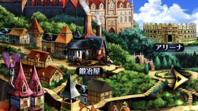 グランドサマナーズのプレイ画面