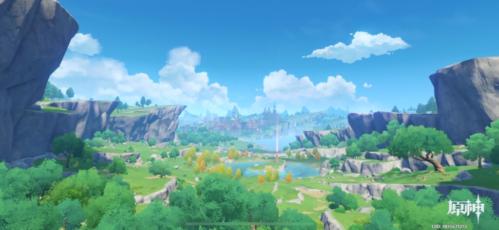 原神のプレイ画面 4