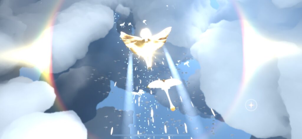 Sky星を紡ぐ子供たちの明るい実プレイ画面