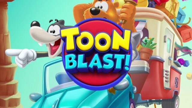 トゥーンブラストのプレイ画面